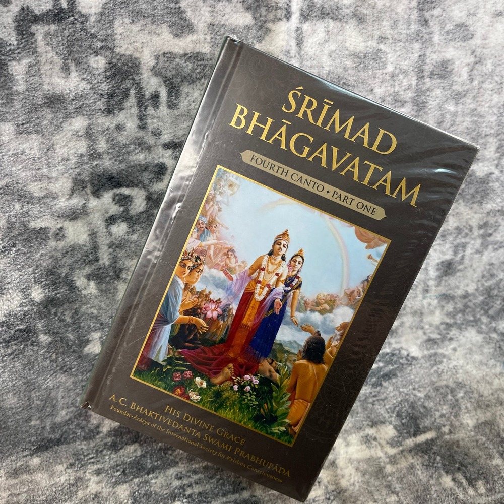 Srimad Bhagavatam Fourth Canto Part One Hardcover NEW SEALED BBT‎ Prabhupada